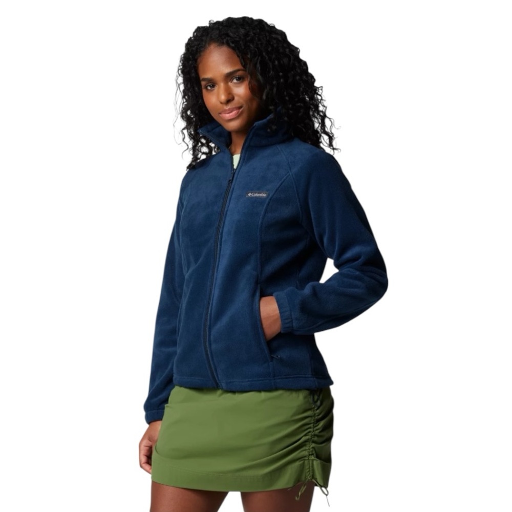 Columbia Youth Deep Blue Fleece Jacket SZ L